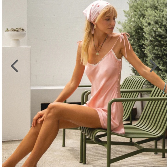 Satin mini slip dress by Verge Girl. Size aus12/US8. Brand new. Never worn. - Picture 10 of 10